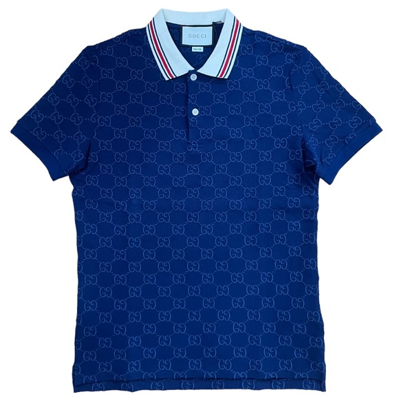 Gucci Embroidered Polo Shirt (S) - Picture 4 of 8